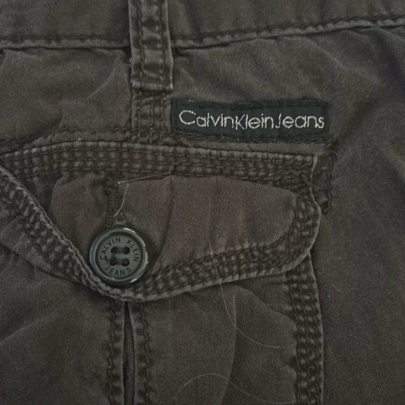 Calvin Klein brown cargo jeans - Picture 2 of 4